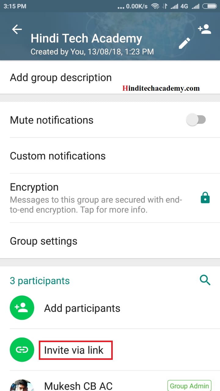 Whatsapp Group invitation link kaise Banaye