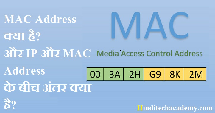MAC Address क्या है और IP ​​और MAC Address के बीच अंतर क्या है?