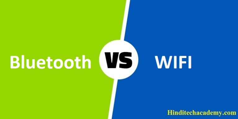 Difference Between Bluetooth and Wifi in Hindi