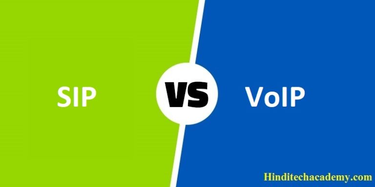 Difference Between SIP and VoIP in Hindi