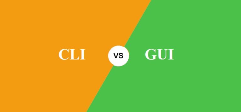 CLI और GUI में क्या अंतर है?